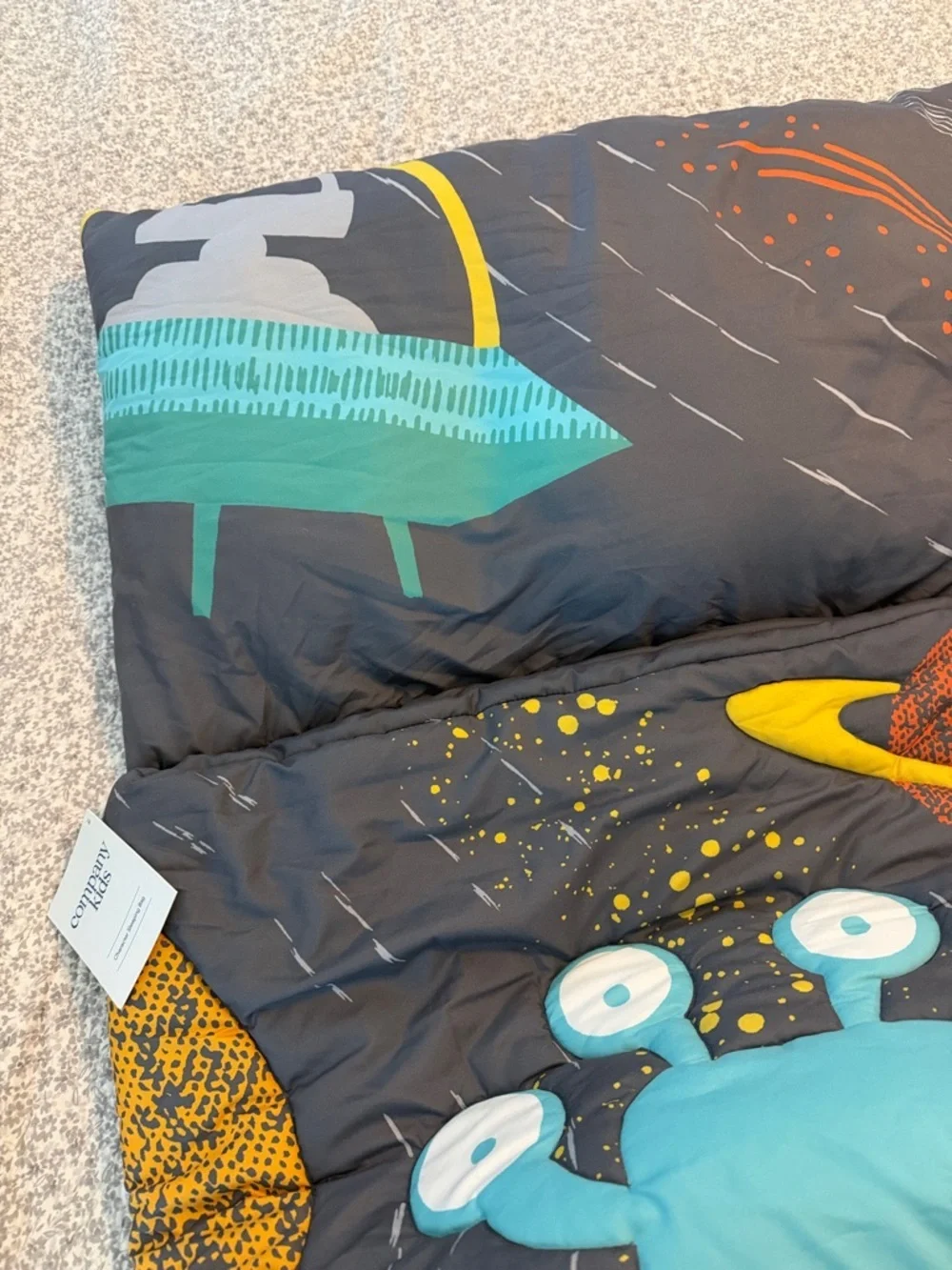 Grey Space Alien Sleep Sack - Camping